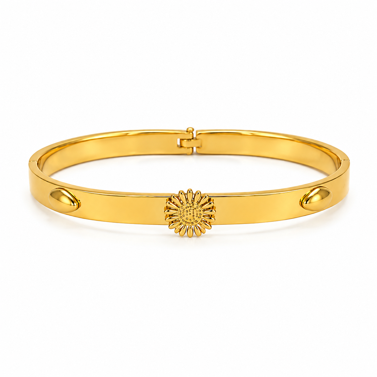Floral Cuff Bracelet