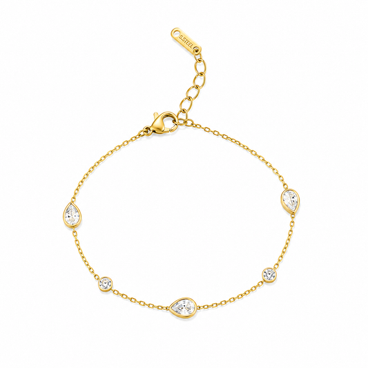 Radiant Teardrop Bracelet