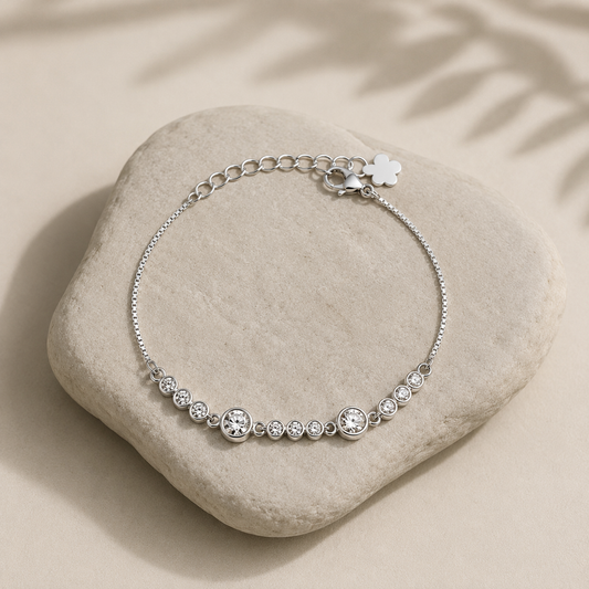 Crystal Line Bracelet