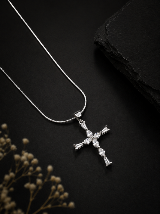 Royal Glow Cross Pendant