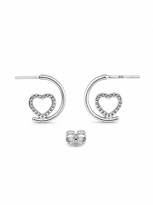 Crystal Embrace Hoops