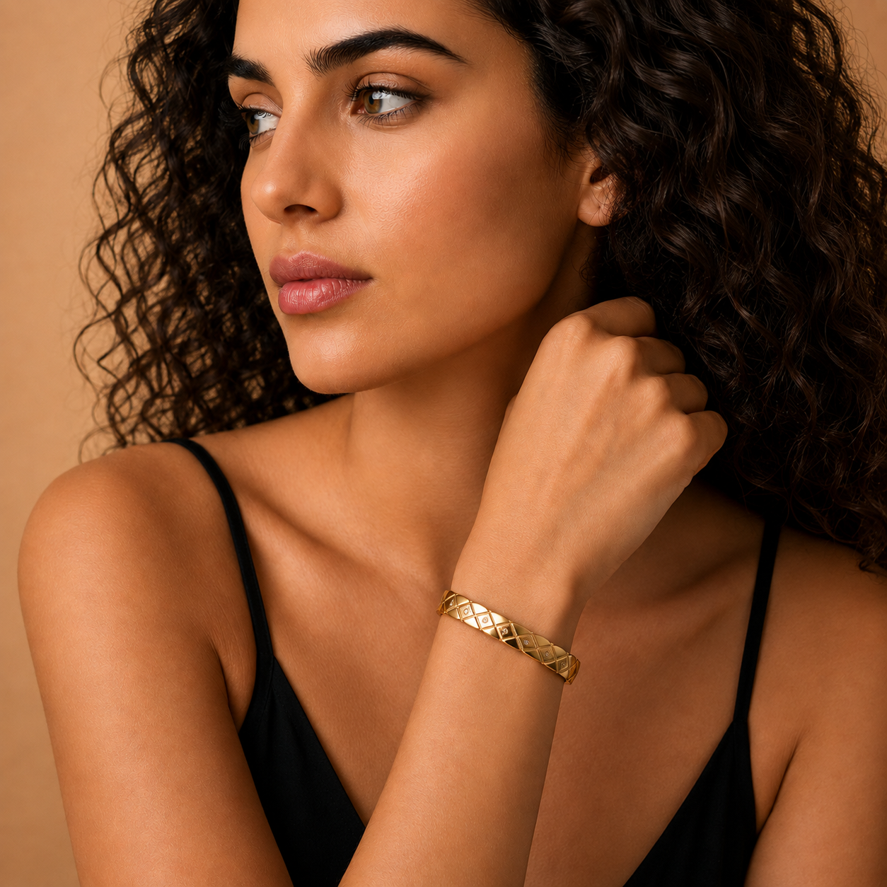forME by MINOUS Aurelle Lattice Cuff Bracelet