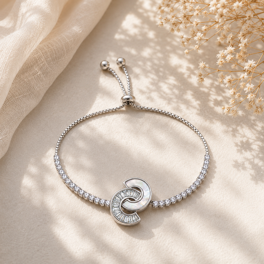 Luxe Pearl Halo Bracelet