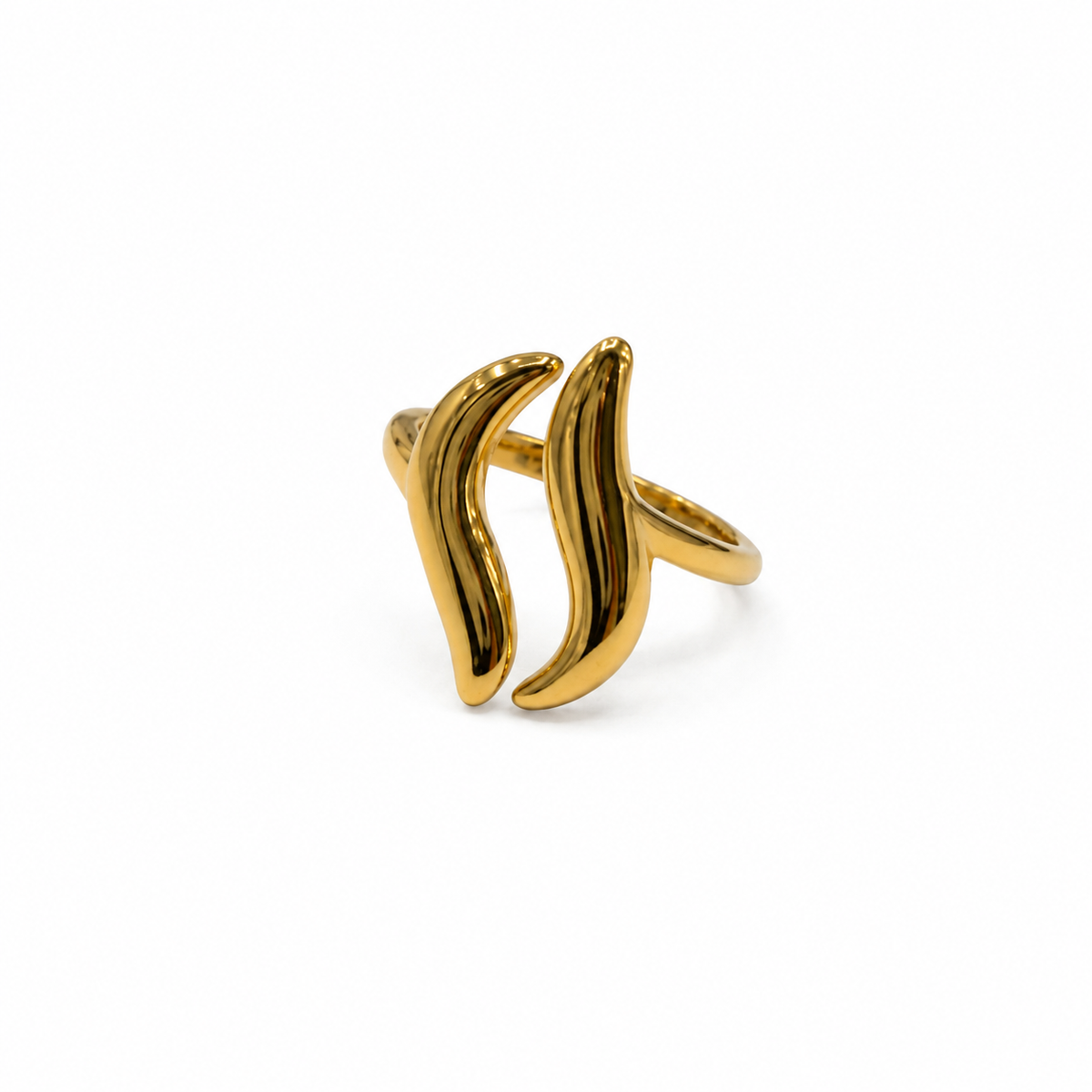 Fluid Wave Ring