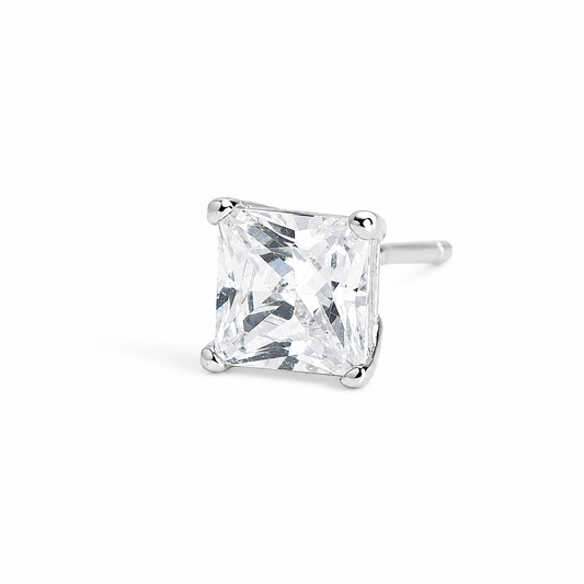 Royal Square Crystal Earrings