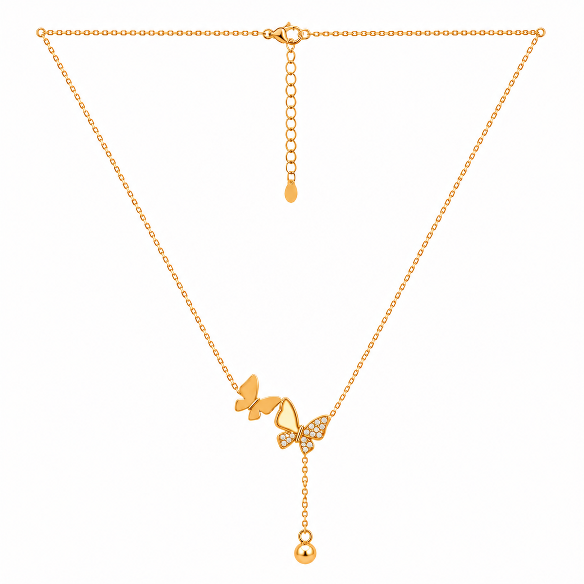 Flutter Pearl Necklace
