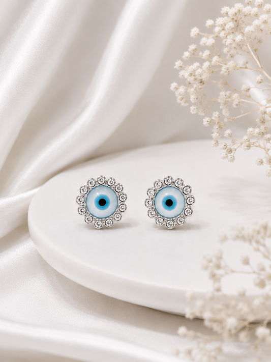 Evil Eye Bloom Studs