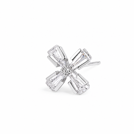 Luxe Crossfire Crystal Earrings
