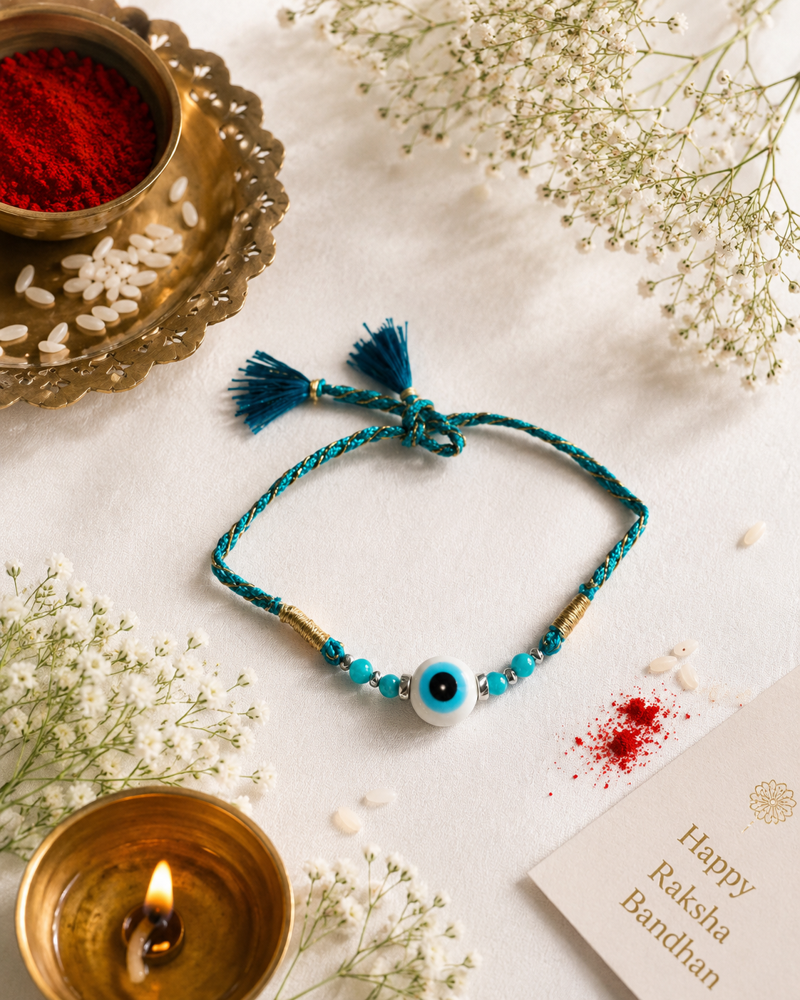 Designer Evil Eye Rakhi