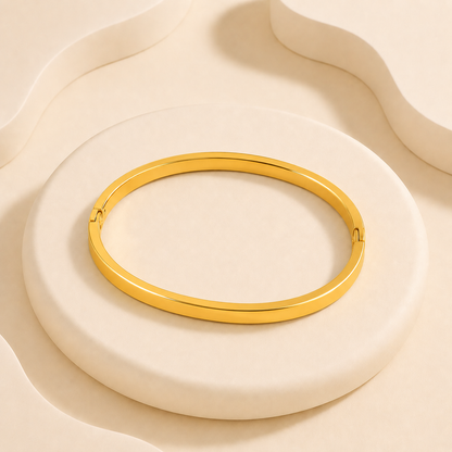 Timeless Minimal Hinged Bracelet