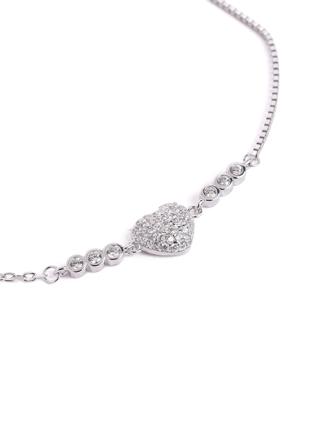 925 sterling silver mangalsutra bracelet with black beaded chain