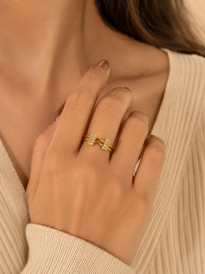 Diamond Harmony Ring (Size - 13)