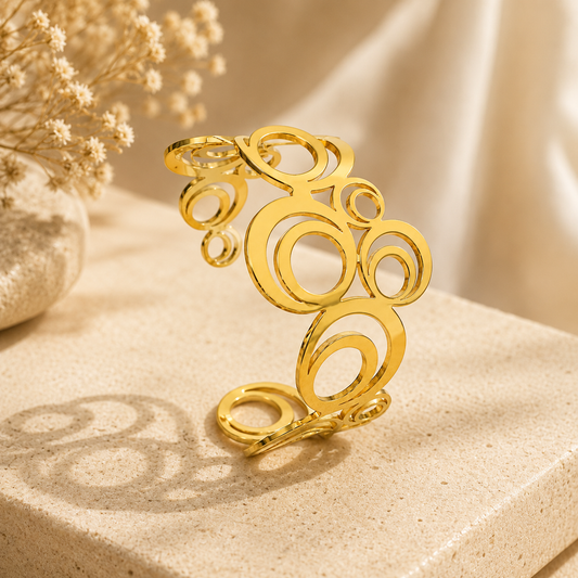Demi Fine Endless Circles Cuff
