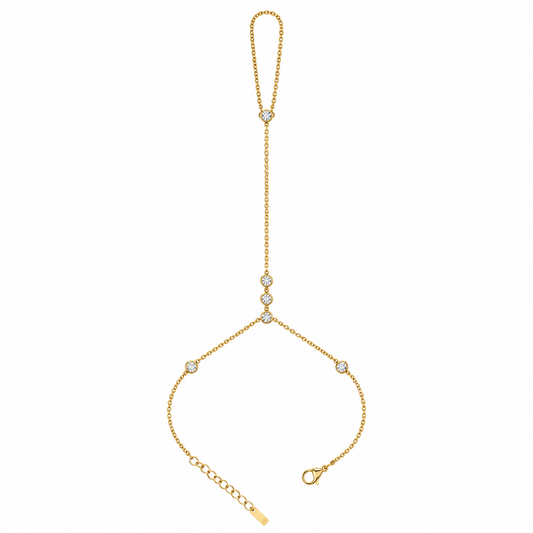 Demi Fine Celeste Crystal Hand Chain Bracelet