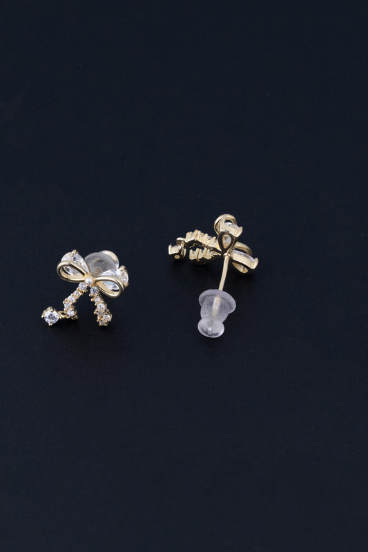 Timeless Bow Charm Earrings