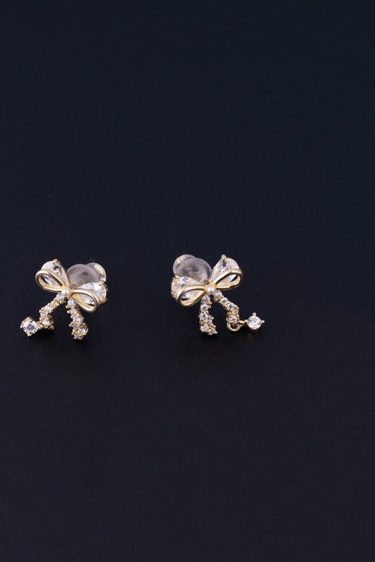 Timeless Bow Charm Earrings