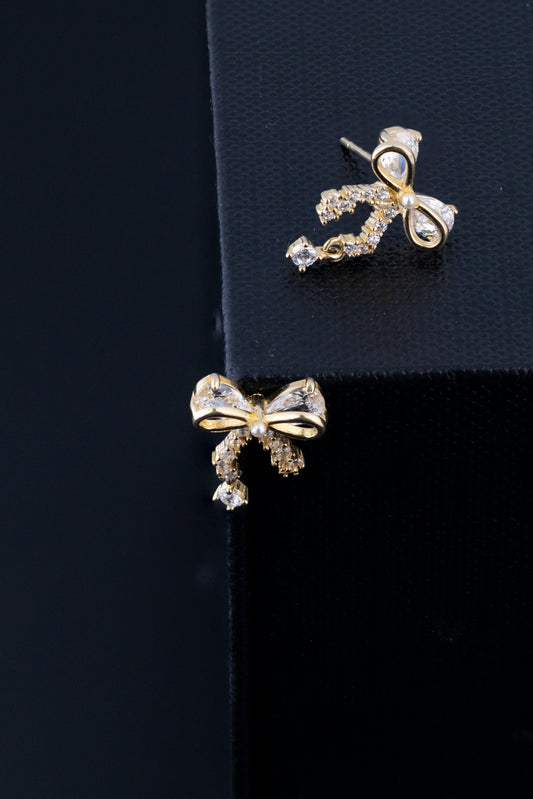 Timeless Bow Charm Earrings