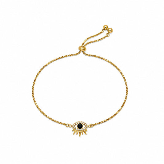 Demi Fine Evil Eye Slider Bracelet