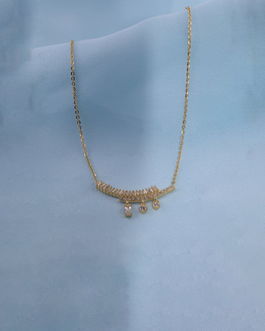 Zerina Crystal Drop Necklace