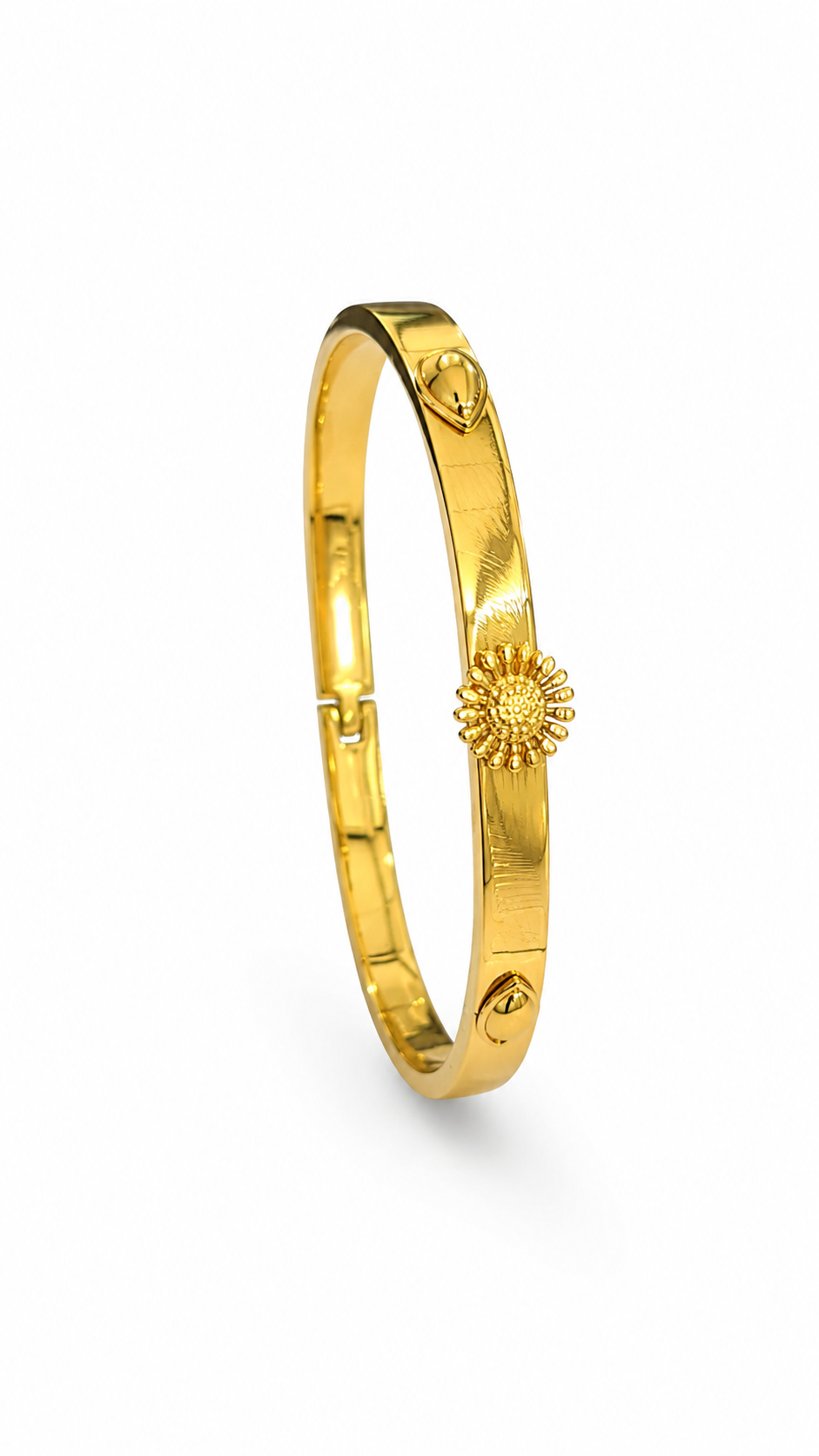 Demi Fine Floral Cuff Bracelet