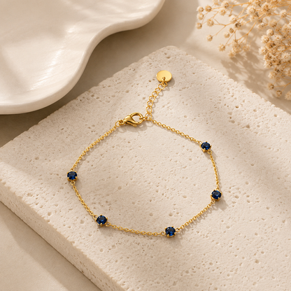 Sapphire Spark Bracelet