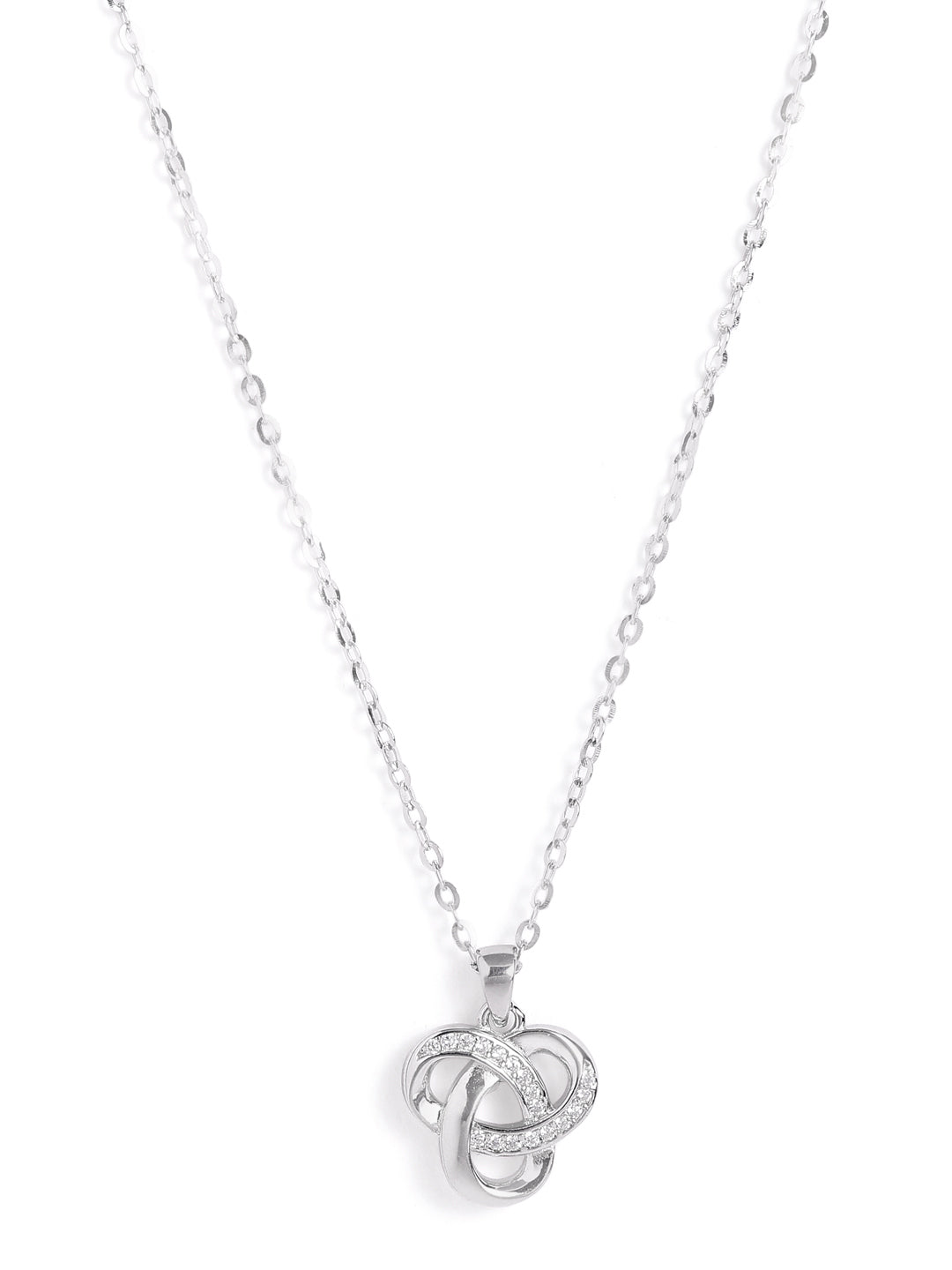 Infinity Knot Sparkle Necklace