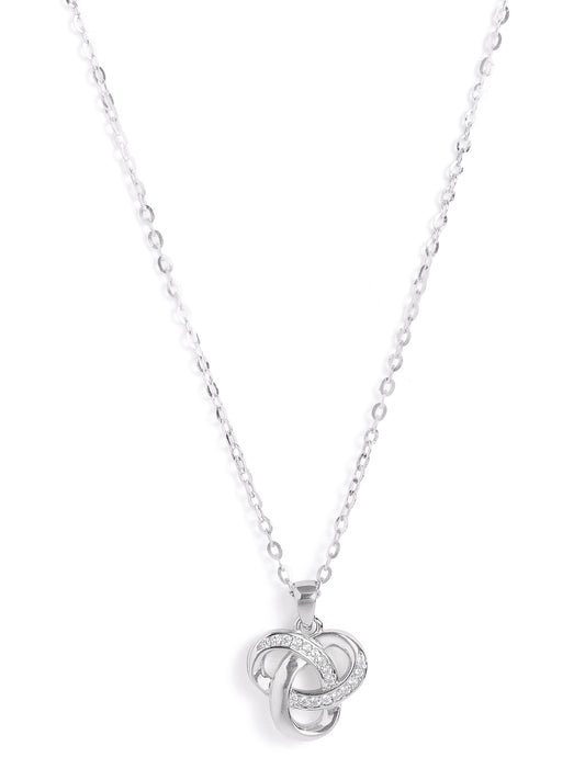 Infinity Knot Sparkle Necklace