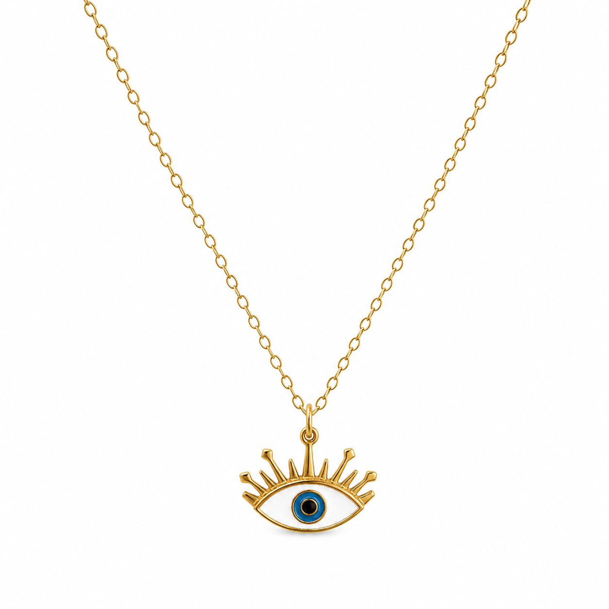 Demi Fine Evil Eye Pendant Necklace