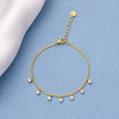 Cascade Crystal Bracelet