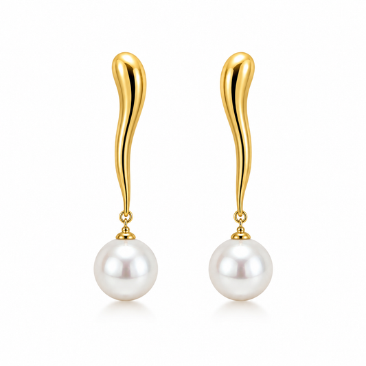 Demi Fine Pearl Cascade Drop Earrings