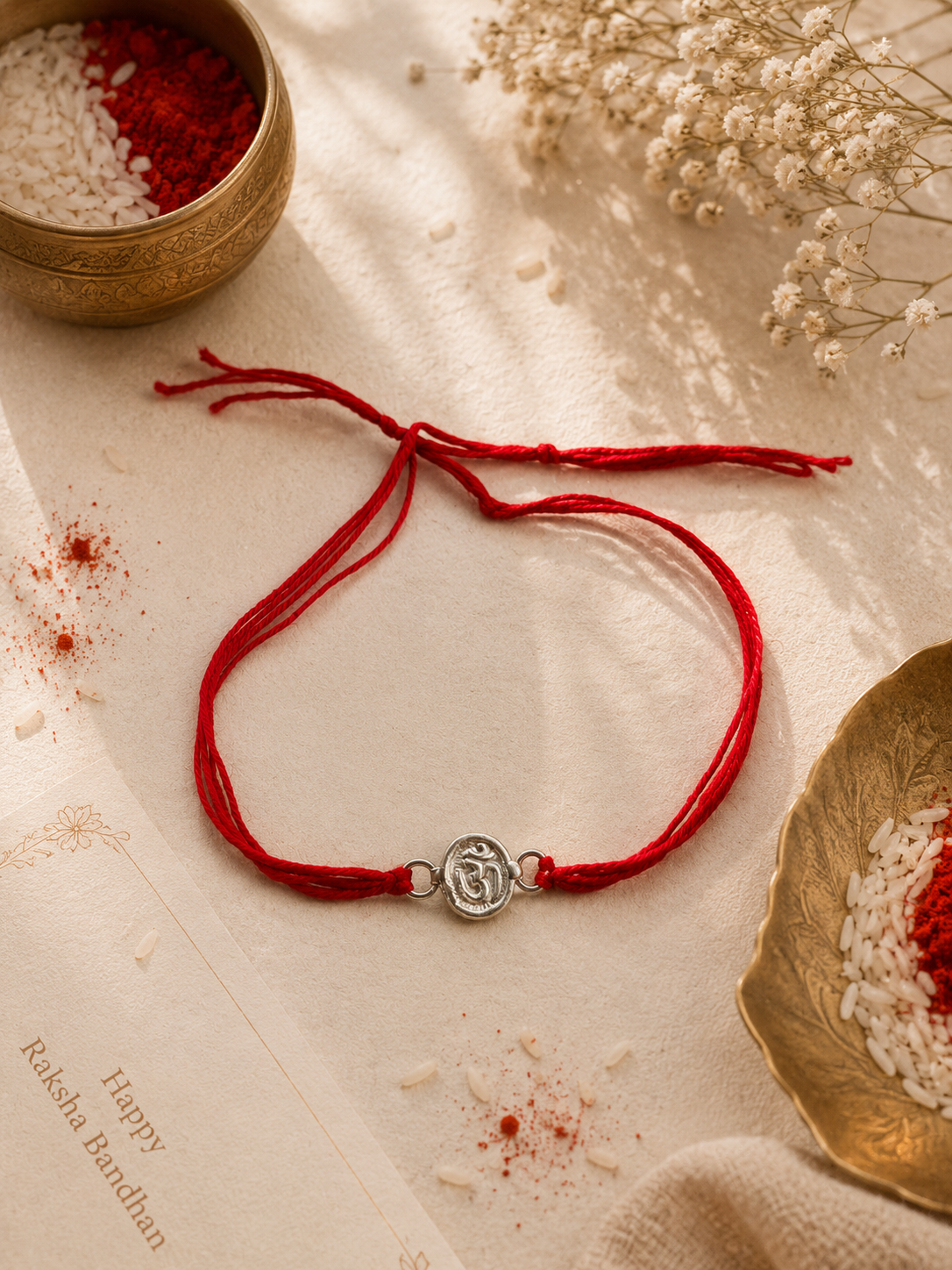 Spiritual Om Thread Rakhi