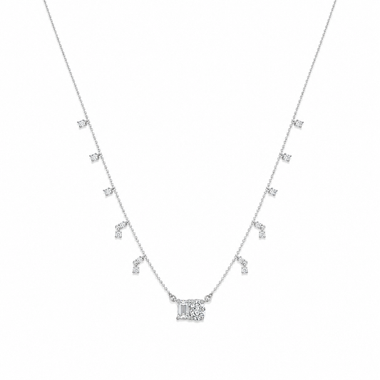 Sterling Silver Luxe Duo Necklace