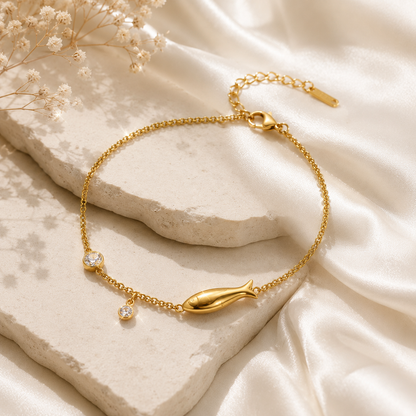 Demi Fine Marina Charm Bracelet