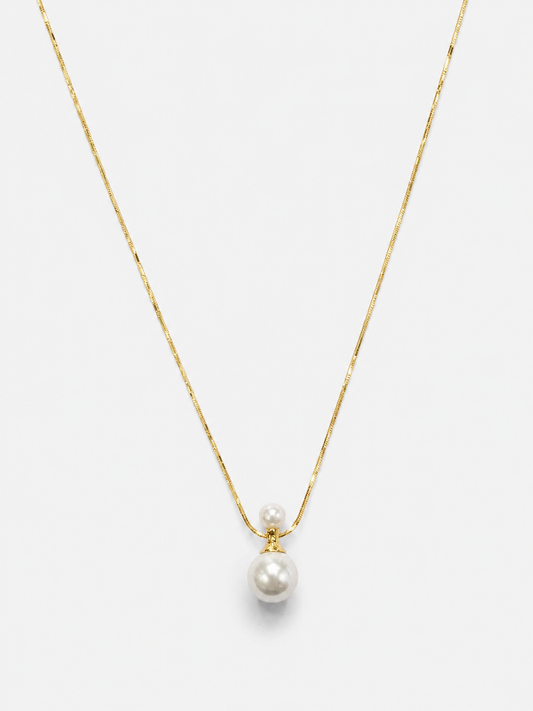 Demi Fine Double Pearl Necklace