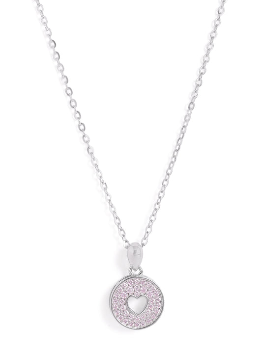 925 Silver Circle of Love Necklace