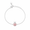 925 Silver Ladybug Enamel Kids Bracelet