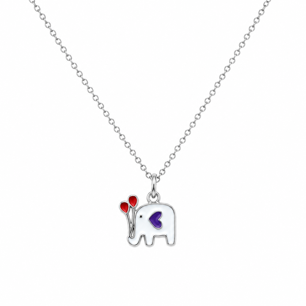 Tiny Elephant Pendant Necklace