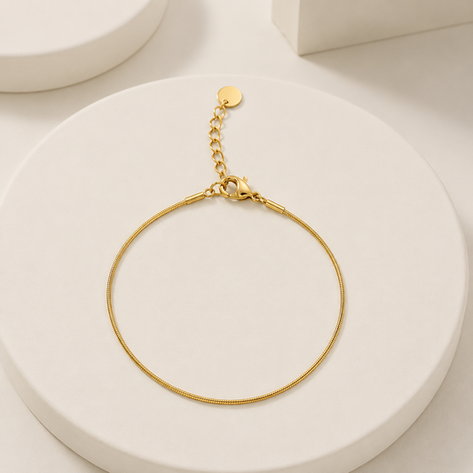 Demi Fine Minimal Snake Bracelet