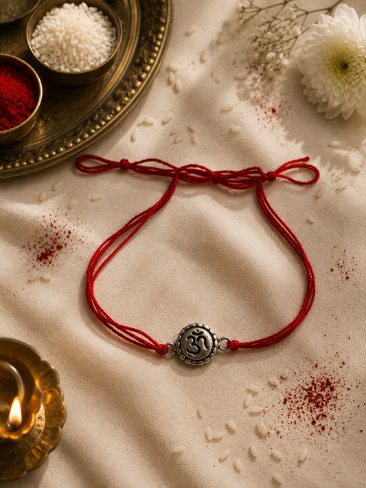 Spiritual Om Charm Rakhi