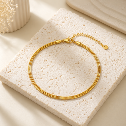 forME by MINOUS Triple Layer Snake Chain Bracelet