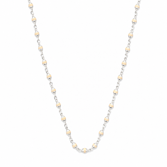 Silver Spiritual Tulsi Mala