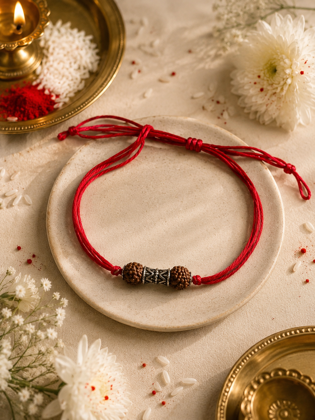 Divine Rudraksha Rakhi