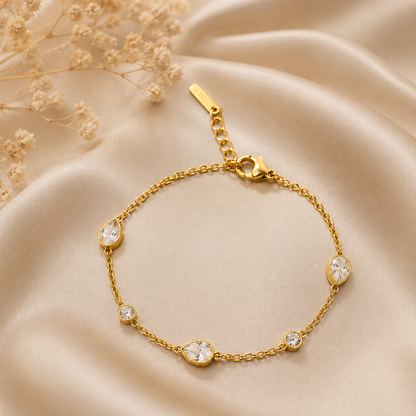 Radiant Teardrop Bracelet