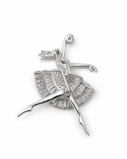 Royal Dancing Girl Brooch