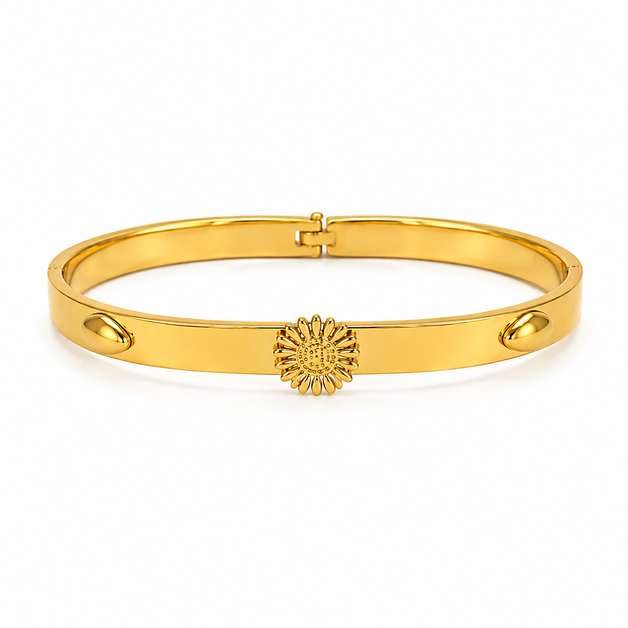 Demi Fine Floral Cuff Bracelet