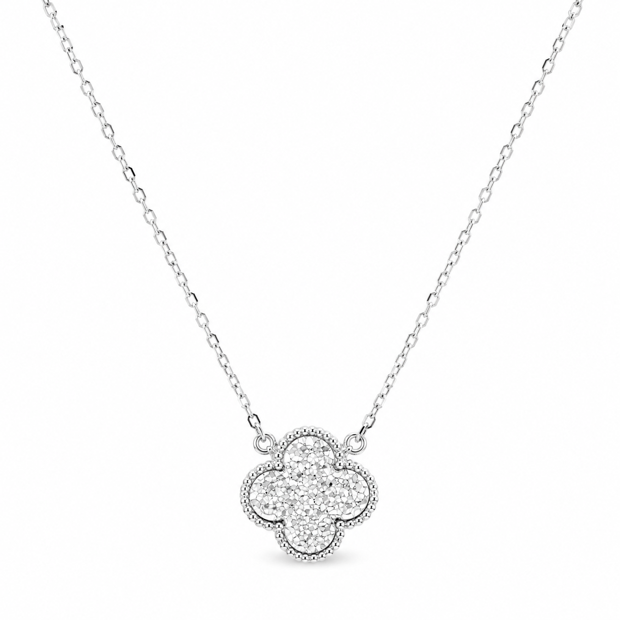 925 Silver Minimal Flower Silver Pendant