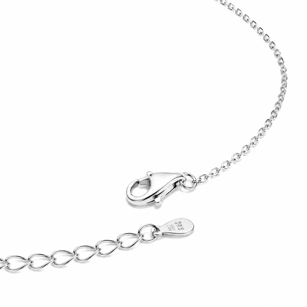 Silver Eternal Flower Shine Sterling Silver Necklace