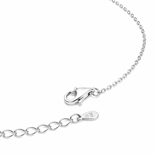 Silver Eternal Flower Shine Sterling Silver Necklace