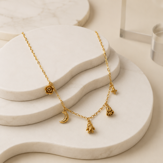 Demi Fine Celestial Charm Necklace