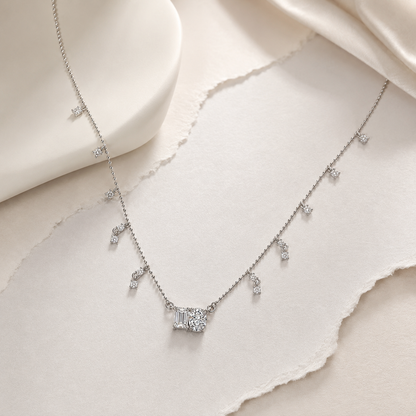 Sterling Silver Luxe Duo Necklace